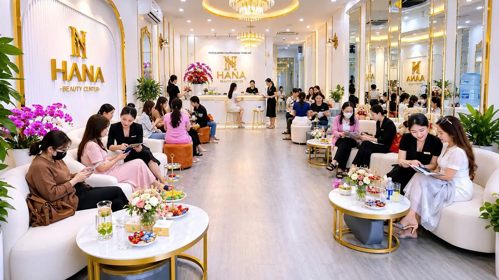 Không gian sảnh Hana Premium